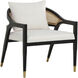 Kirsten Linoso Ivory Lounge Chair